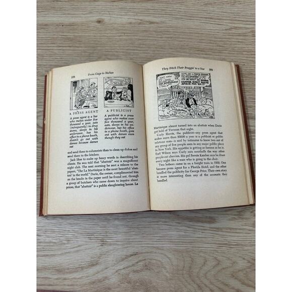 From Gags to Riches Vintage Hardback Book - Picture 4 of 5